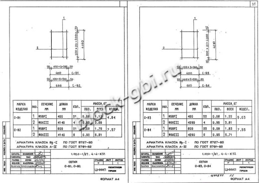 Диафрагма жесткости ДП 30.43