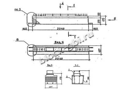 Ригель 1Р 6.2.23-1 Ригель 1Р 6.2.23-1