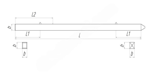 Свая С 110.30-8 у