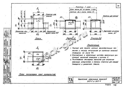 Балка тоннелей БТ 4