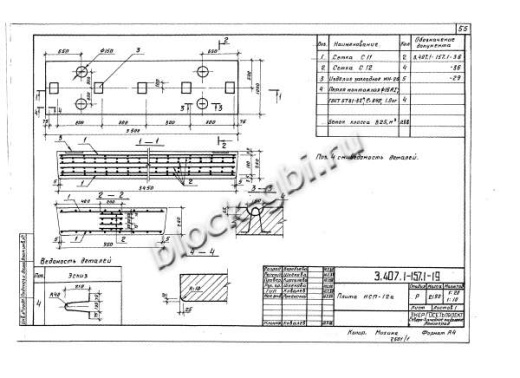 Плита НСП-12а Плита НСП-12а