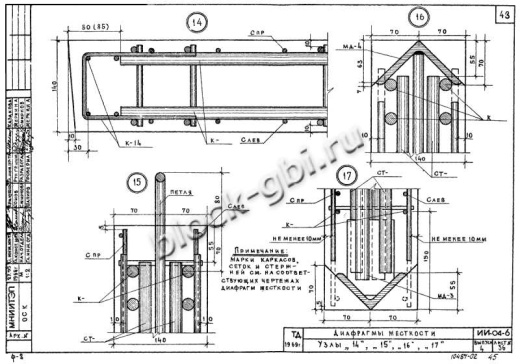 Диафрагма жесткости В-28-33п