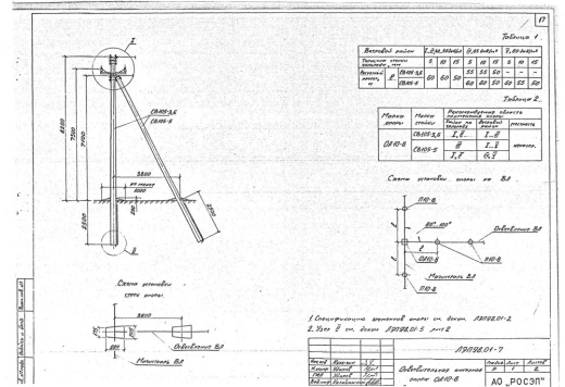 Ответвительная анкерная опора ОА10-8 Ответвительная анкерная опора ОА10-8