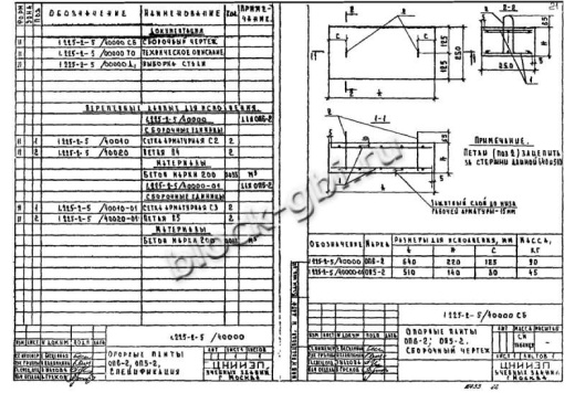 Опорная подушка ОП 5-2 Опорная подушка ОП 5-2