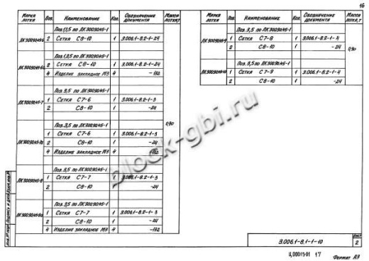 Лоток ЛК 300.90.45-8а