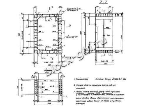 Бомбоубежище БВС-III-1,2х2,2
