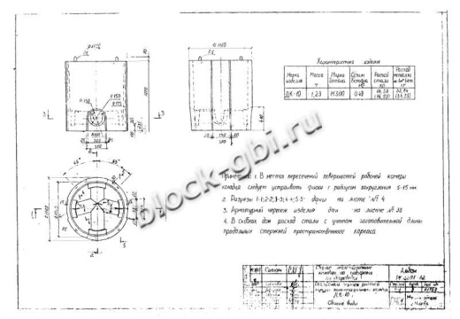 Колодец футерованный ДК-10-фут