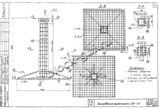 Фундамент Ф6-НС