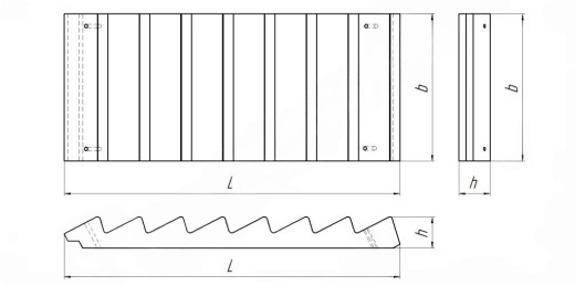 Лестничный марш ЛМ 31-10.5-15-5Д