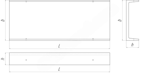 Лоток тип II-1.25 Лоток тип II-1.25