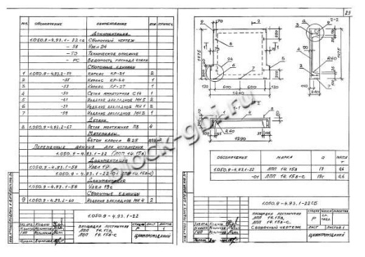 Лестничная площадка ЛПП 14.15в