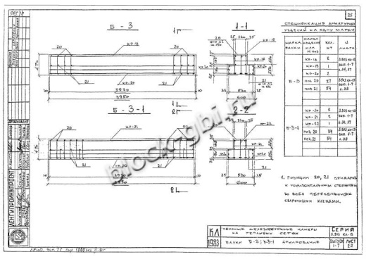 Балка камеры футерованная Б-3-1-фут Балка камеры футерованная Б-3-1-фут