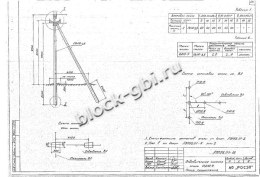 Ответвительная анкерная опора ОА10-9 Ответвительная анкерная опора ОА10-9