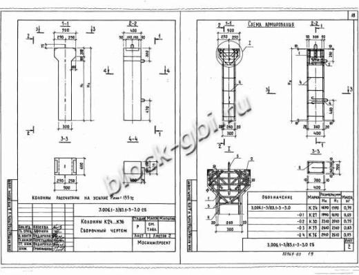 Колонна коллекторов К-30