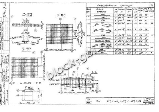 Фундамент ФСБ1-4