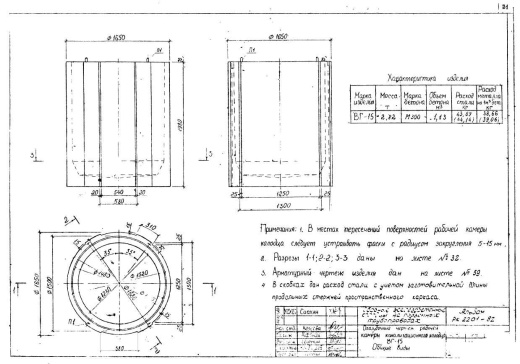 Колодец ВГ-15