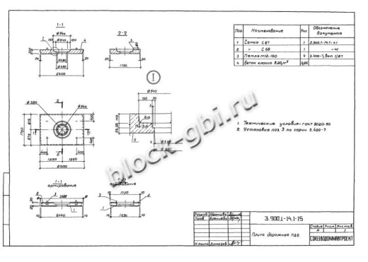 Опорная плита футерованная ПД 6-фут