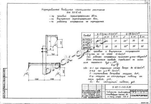 Угловая ответвительная анкерная опора УОА10-3 Угловая ответвительная анкерная опора УОА10-3