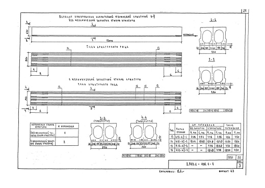 Плита пустотная П15-ТАV-2