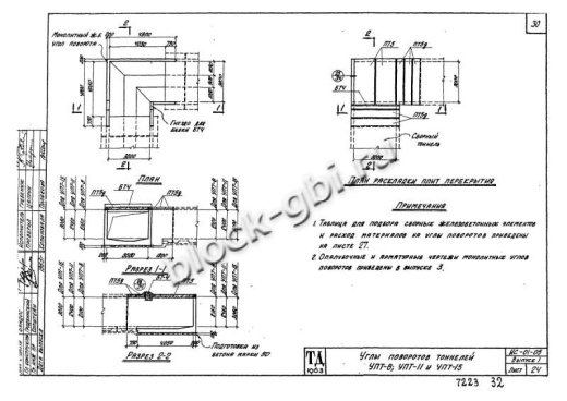 Балка тоннелей БТ 4